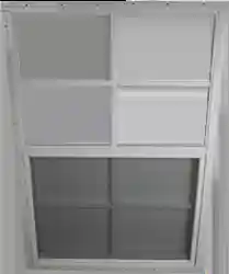 Metal building window